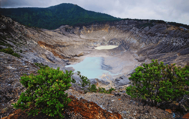 Tangkuban Perahu Volcano - West Java